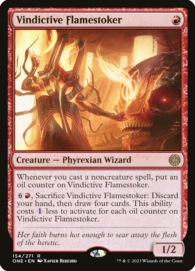 Foguista Vingativa / Vindictive Flamestoker - Magic: The Gathering - MoxLand