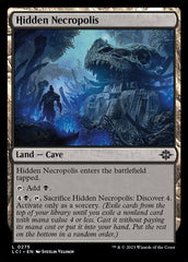 Necrópole Escondida / Hidden Necropolis - Magic: The Gathering - MoxLand