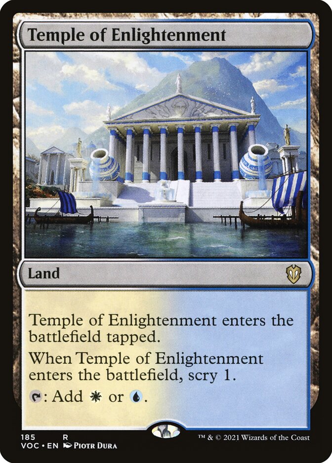 Templo da Iluminação / Temple of Enlightenment - Magic: The Gathering - MoxLand