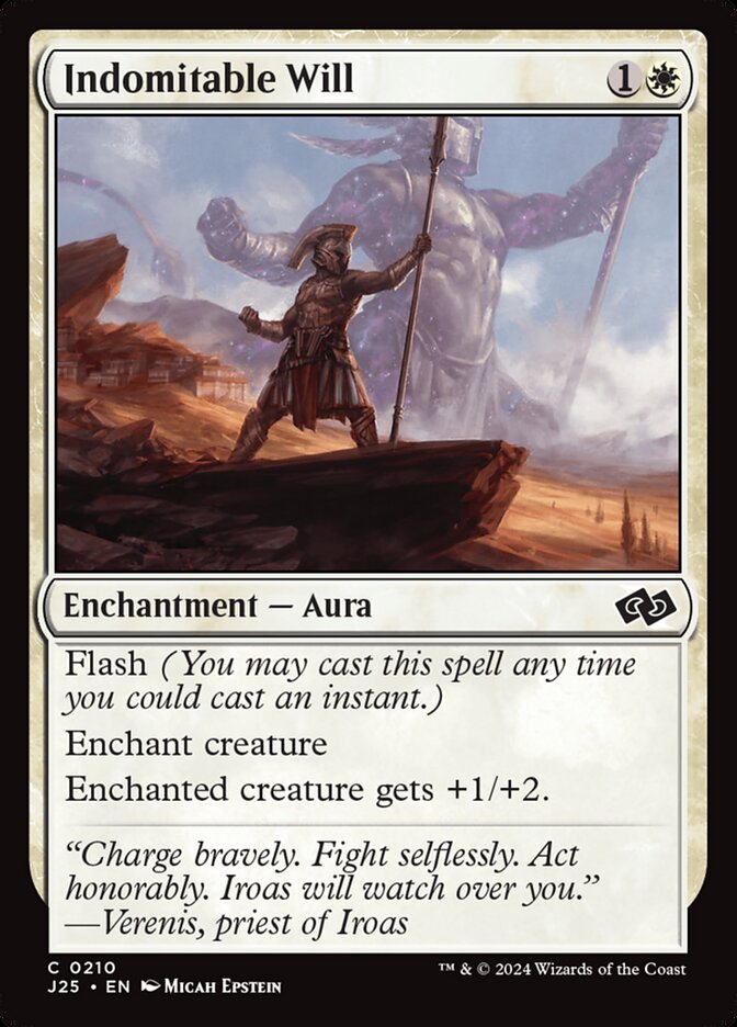 Vontade Indomável / Indomitable Will - Magic: The Gathering - MoxLand