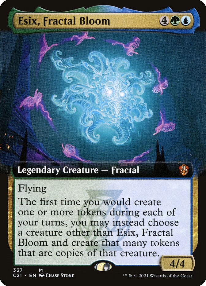 Esix, Flor Fractal / Esix, Fractal Bloom - Magic: The Gathering - MoxLand