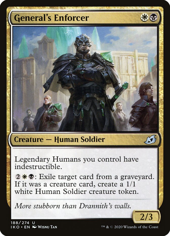 Impositor do General / General's Enforcer - Magic: The Gathering - MoxLand