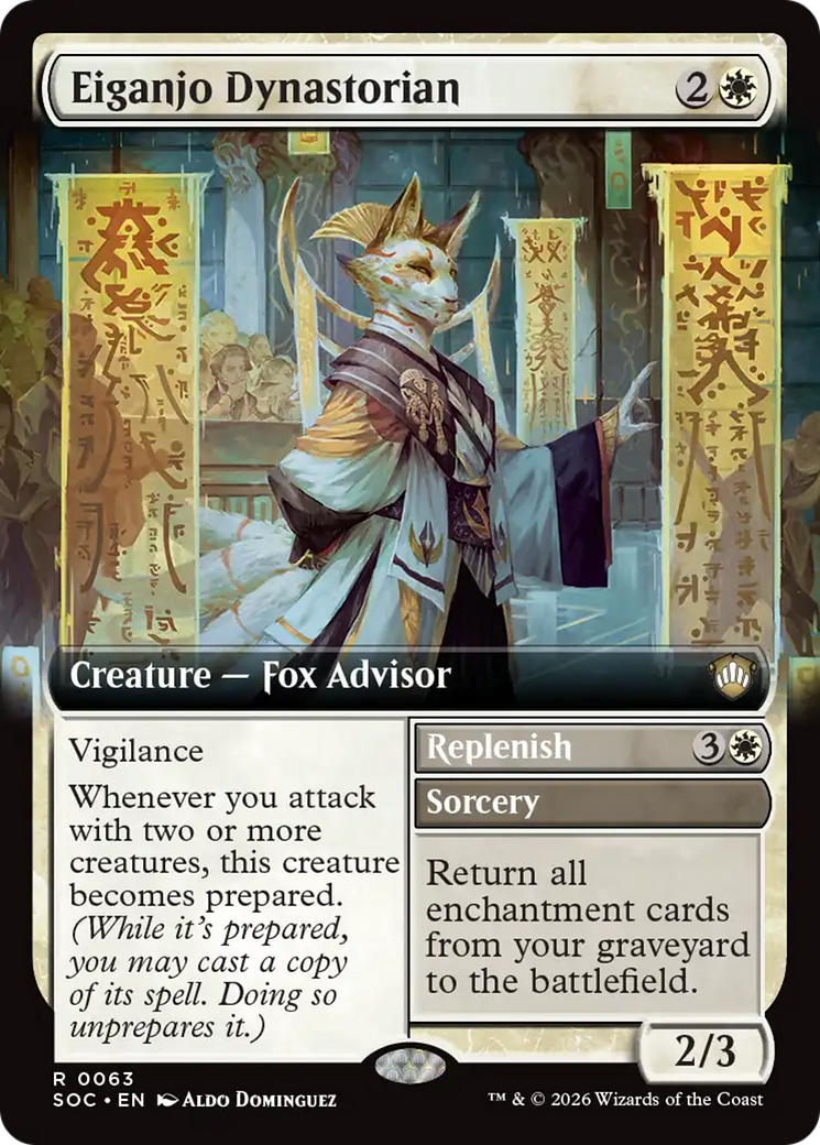 Eiganjo Dynastorian - Magic: The Gathering - MoxLand