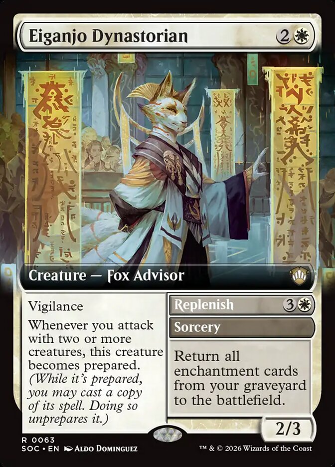 Eiganjo Dynastorian - Magic: The Gathering - MoxLand