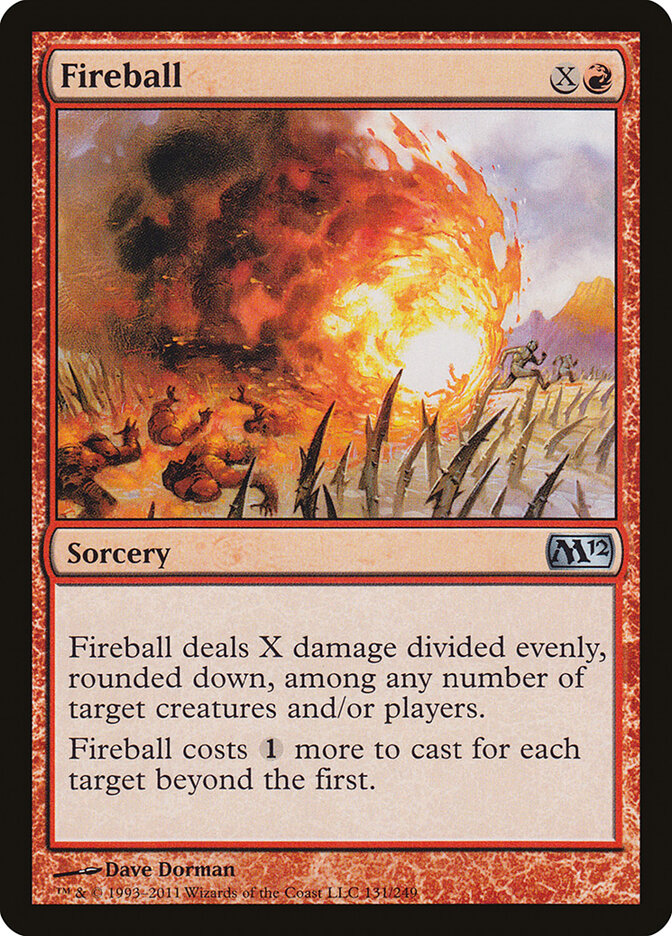 Bola de Fogo / Fireball - Magic: The Gathering - MoxLand