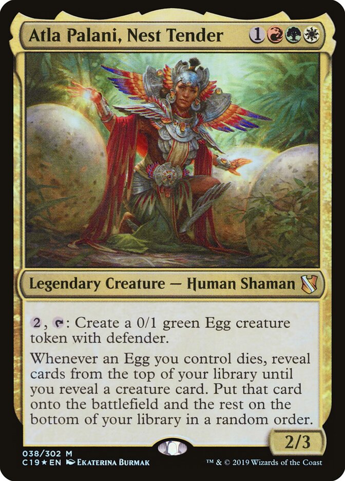 Atla Palani, Cuidadora do Ninho / Atla Palani, Nest Tender - Magic: The Gathering - MoxLand