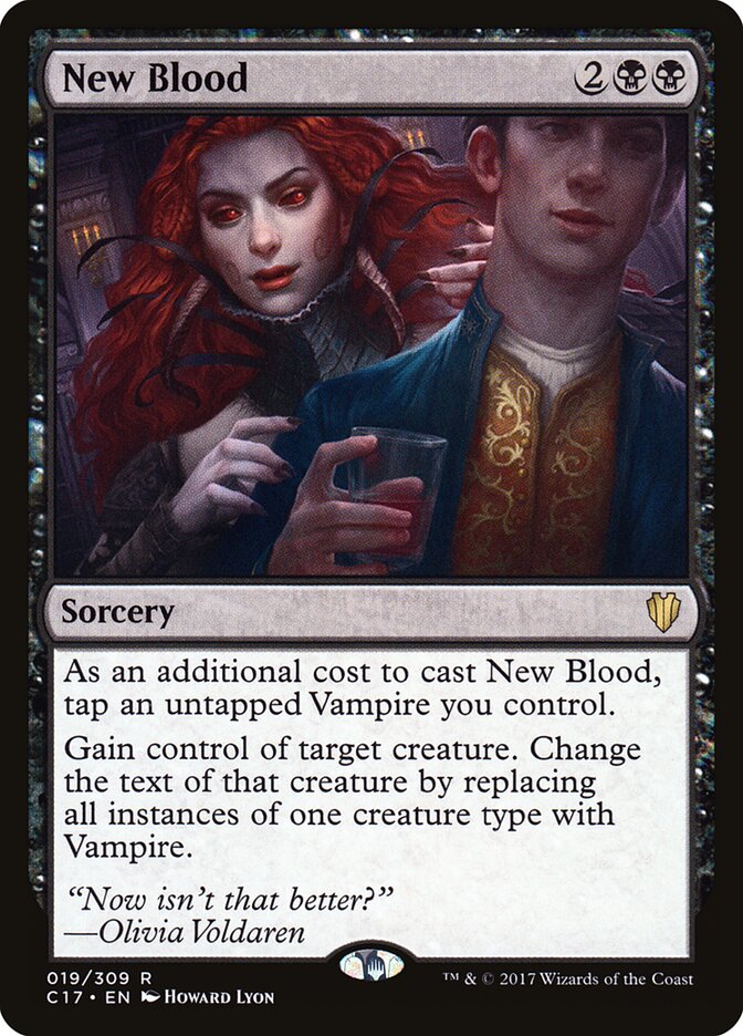 Sangue Novo / New Blood - Magic: The Gathering - MoxLand