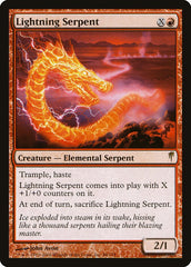 Serpente Relampejante / Lightning Serpent - Magic: The Gathering - MoxLand