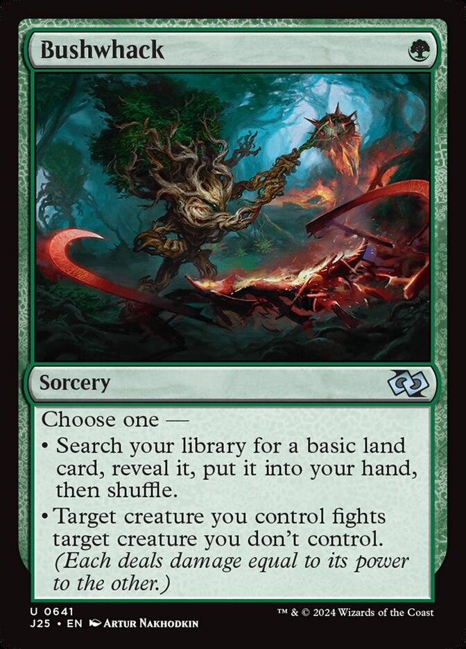 Trilhar / Bushwhack - Magic: The Gathering - MoxLand