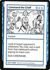 Command the Chaff - Magic: The Gathering - MoxLand