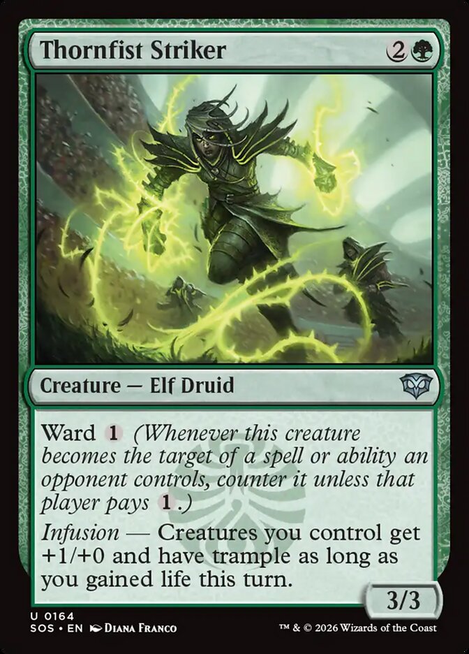 Thornfist Striker - Magic: The Gathering - MoxLand