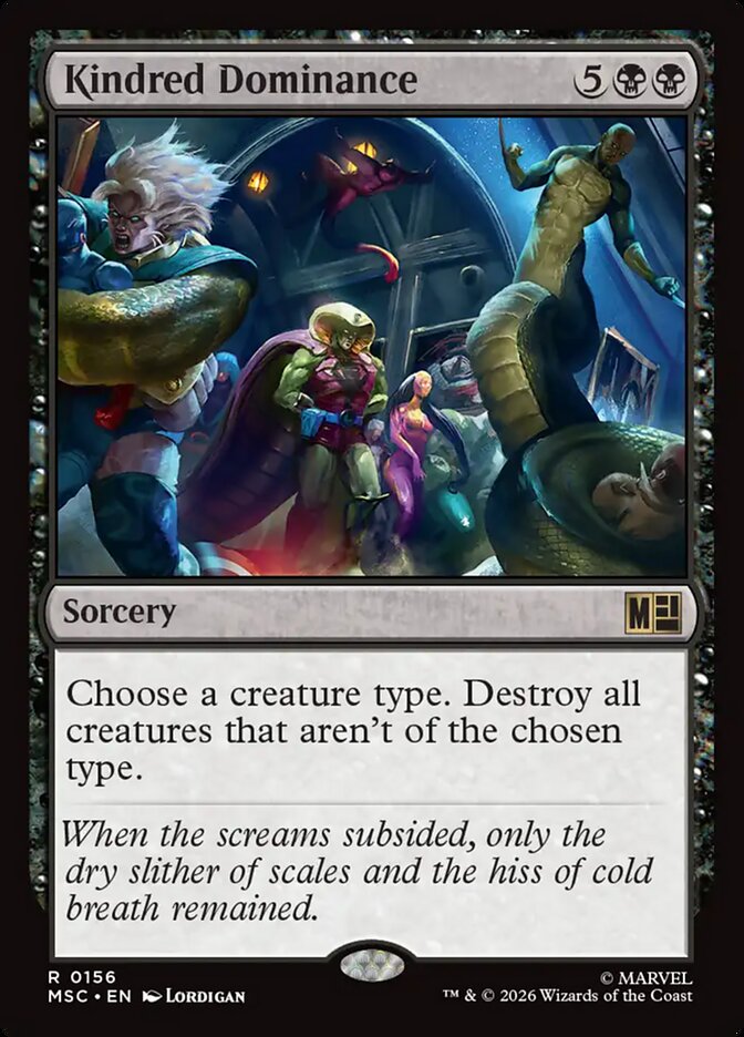 Dominância da Estirpe / Kindred Dominance - Magic: The Gathering - MoxLand