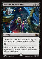 Dominância da Estirpe / Kindred Dominance - Magic: The Gathering - MoxLand