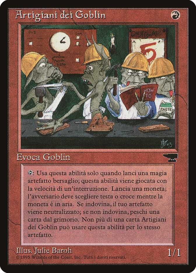 Goblin Artisans - Magic: The Gathering - MoxLand