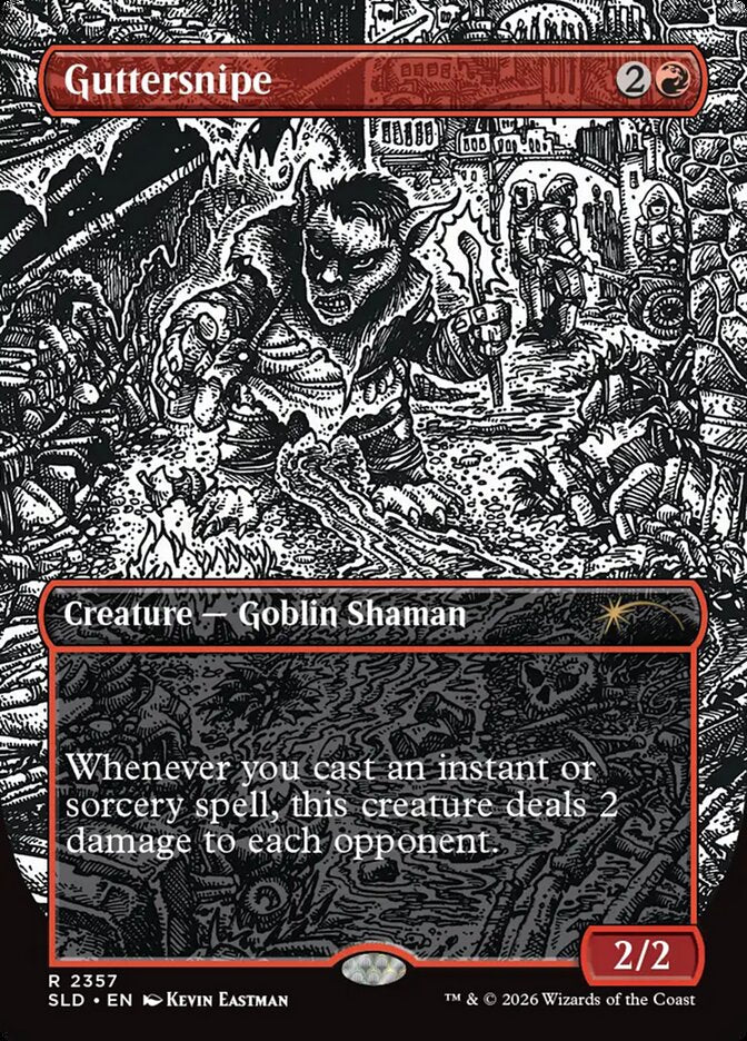 Atirador da Sarjeta / Guttersnipe - Magic: The Gathering - MoxLand