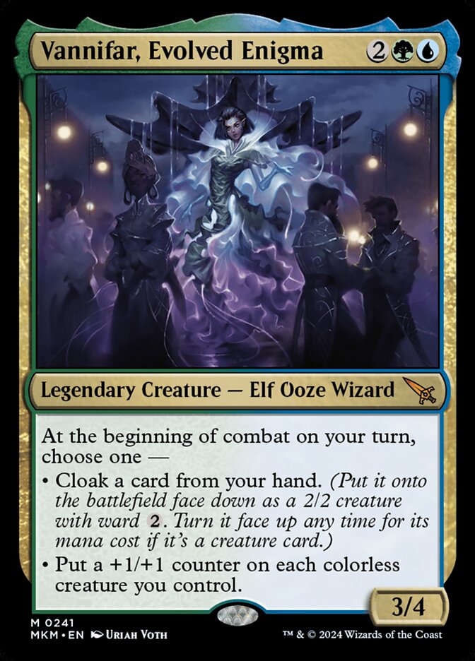 Vannifar, Enigma Evoluído / Vannifar, Evolved Enigma - Magic: The Gathering - MoxLand