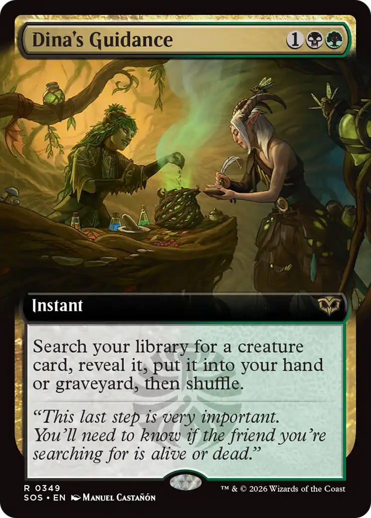 Dina's Guidance - Magic: The Gathering - MoxLand