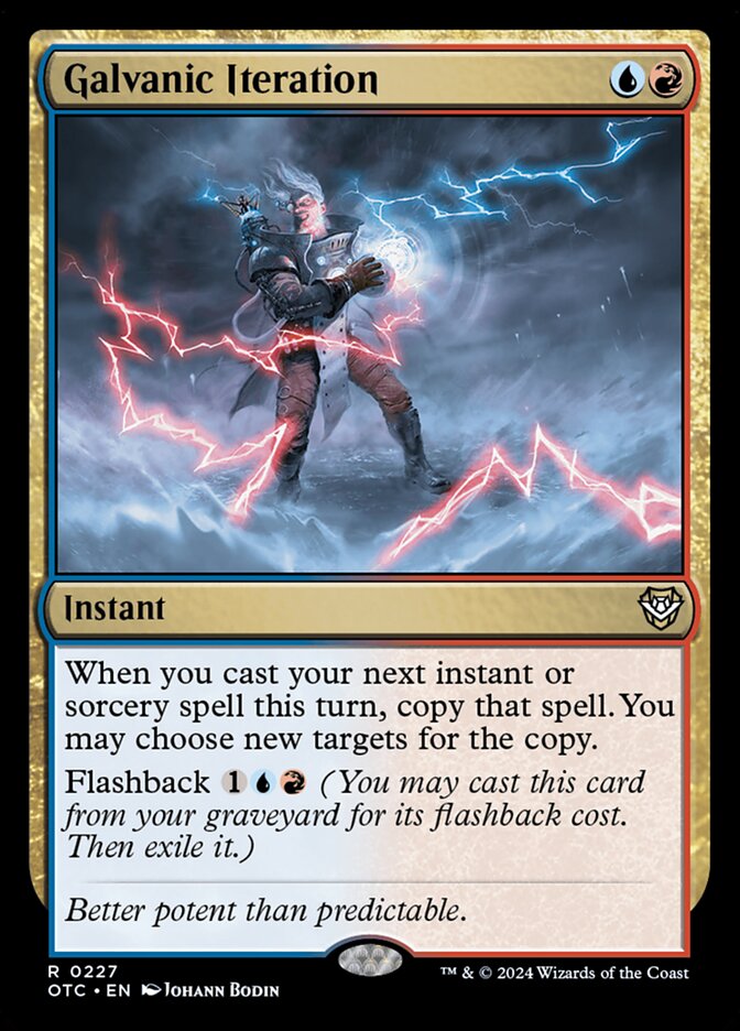 Iteração Galvânica / Galvanic Iteration - Magic: The Gathering - MoxLand