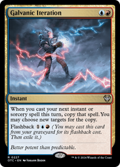 Iteração Galvânica / Galvanic Iteration - Magic: The Gathering - MoxLand