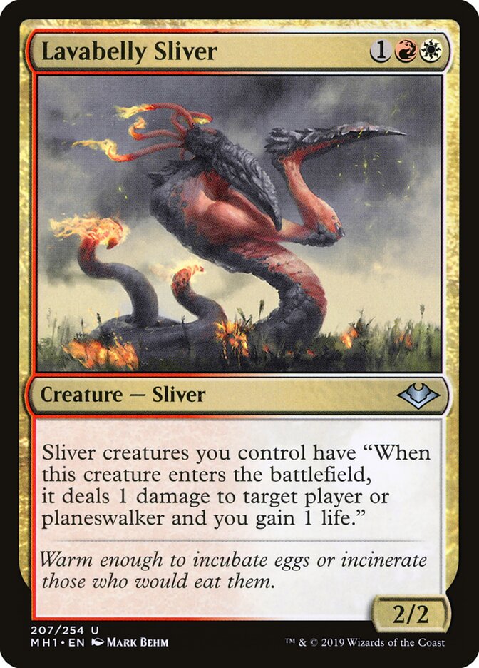 Fractius Ventrelávico / Lavabelly Sliver - Magic: The Gathering - MoxLand