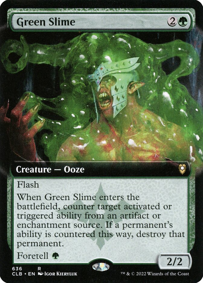 Limo Verde / Green Slime - Magic: The Gathering - MoxLand