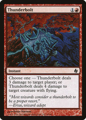 Relâmpago / Thunderbolt - Magic: The Gathering - MoxLand