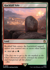 Vale das Pedras Cadentes / Rockfall Vale - Magic: The Gathering - MoxLand