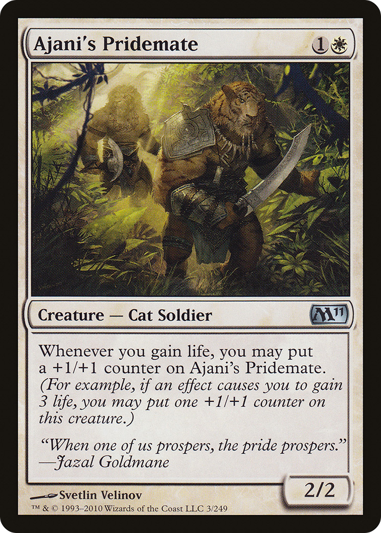 Companheiro de Bando de Ajani / Ajani's Pridemate - Magic: The Gathering - MoxLand