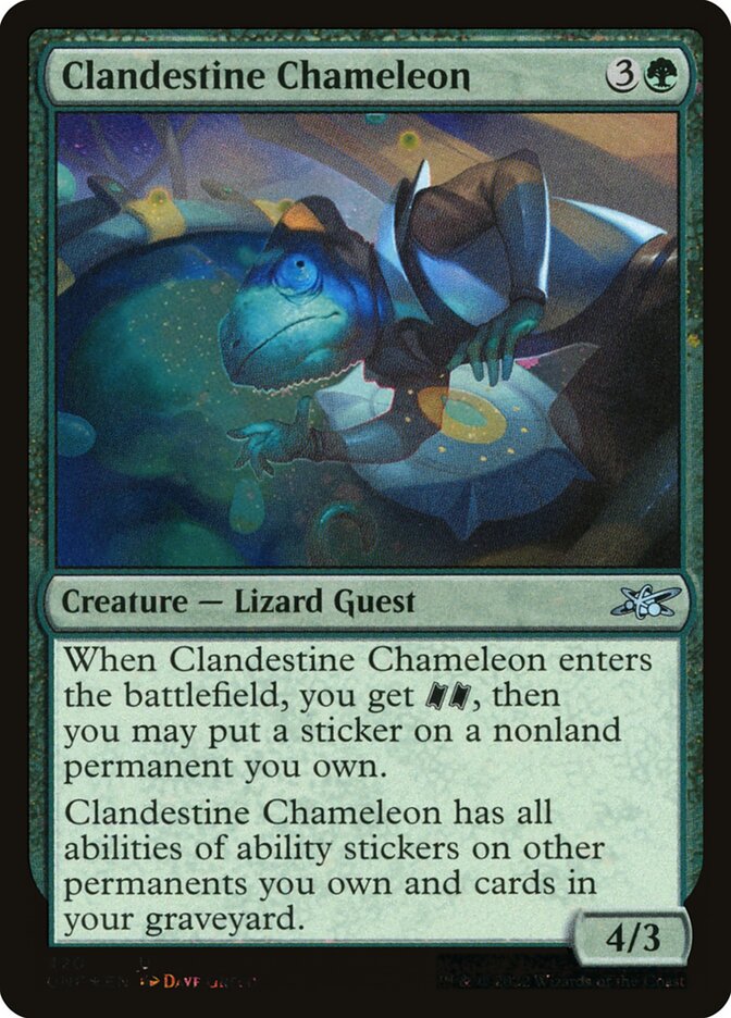 Clandestine Chameleon - Magic: The Gathering - MoxLand