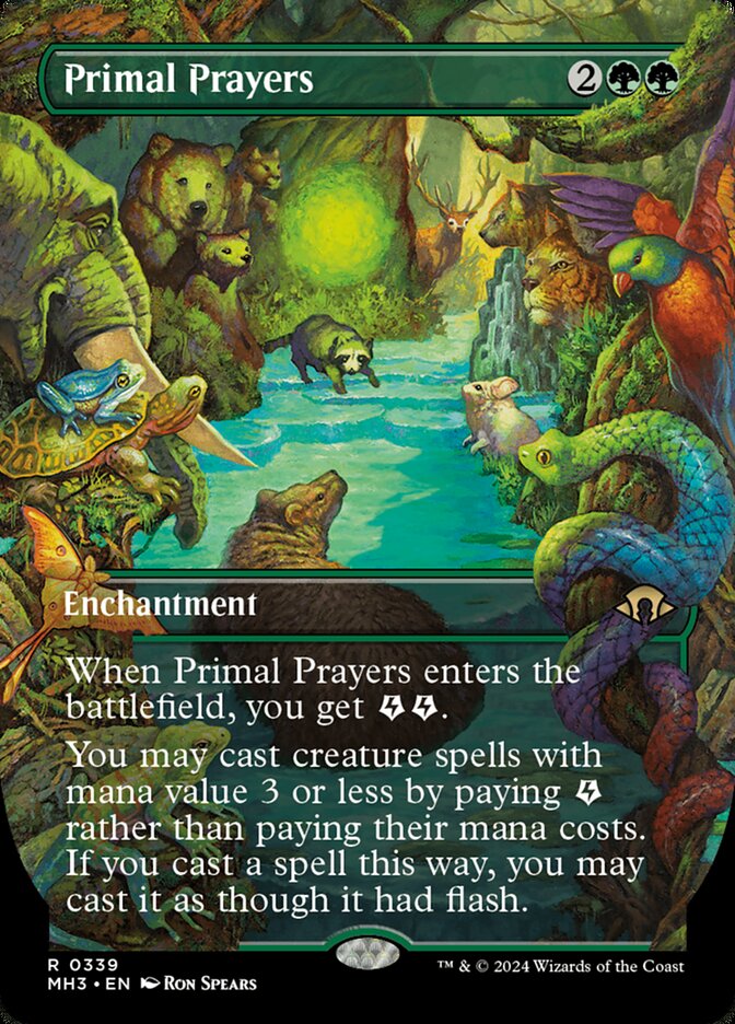 Orações Primais / Primal Prayers - Magic: The Gathering - MoxLand