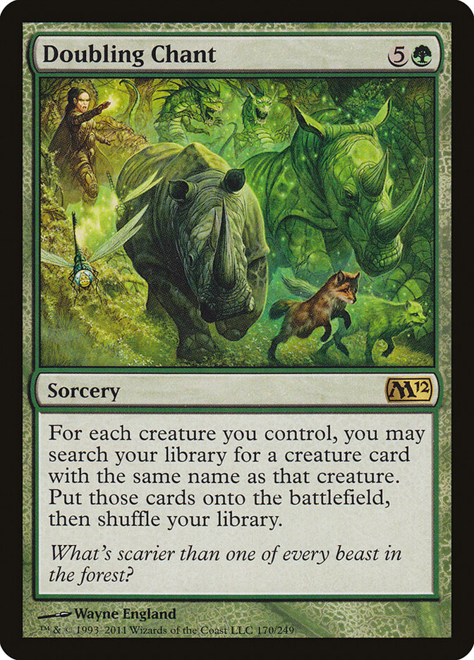 Cântico Duplicador / Doubling Chant - Magic: The Gathering - MoxLand