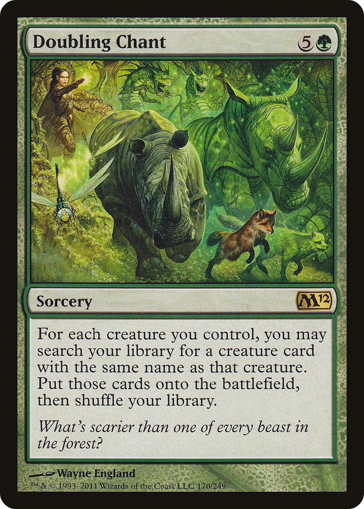 Cântico Duplicador / Doubling Chant - Magic: The Gathering - MoxLand