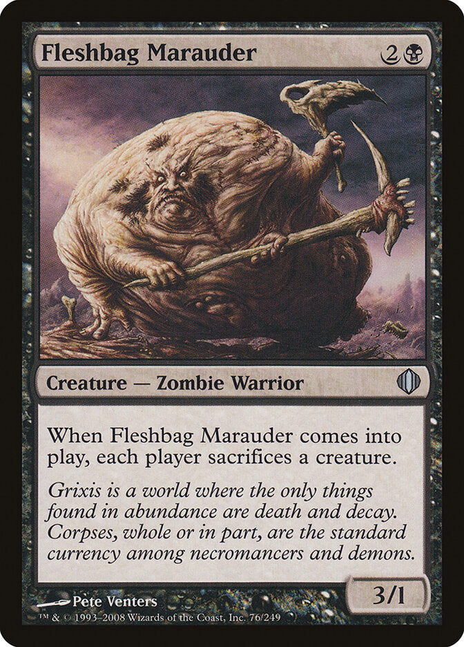 Saqueador Saco-de-Carne / Fleshbag Marauder - Magic: The Gathering - MoxLand