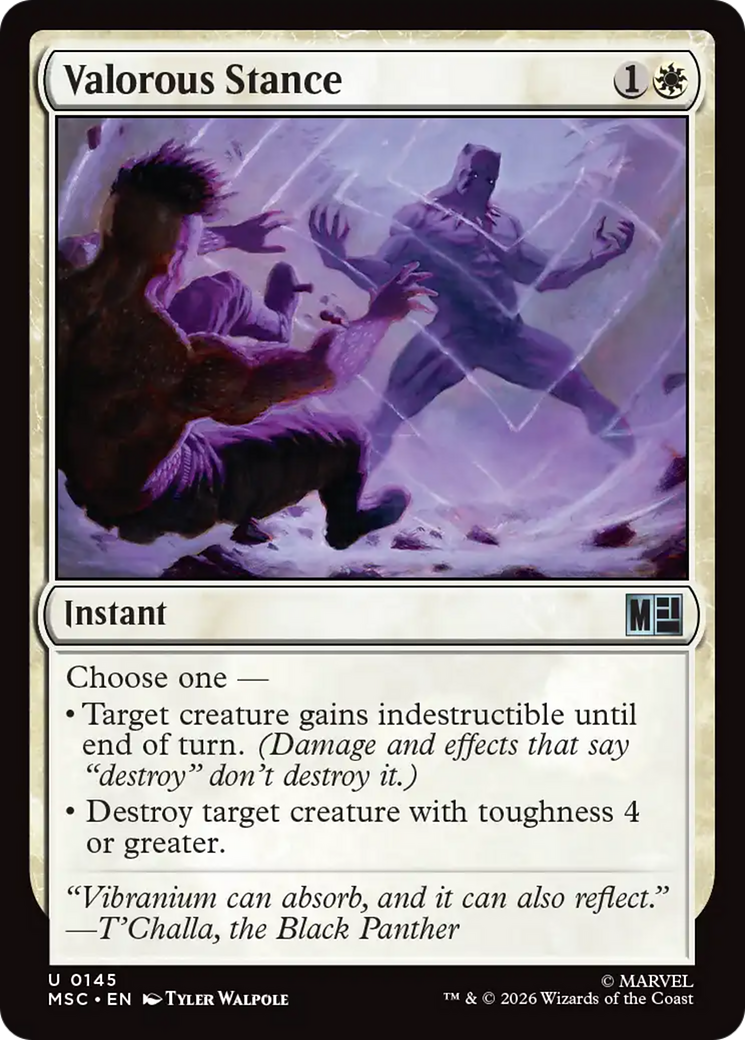 Postura Valente / Valorous Stance - Magic: The Gathering - MoxLand