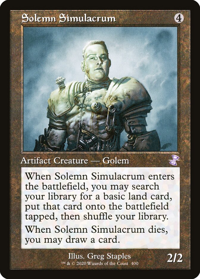 Simulacro Solene / Solemn Simulacrum - Magic: The Gathering - MoxLand