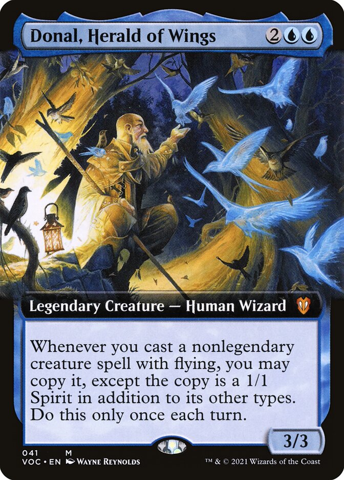 Donal, Arauto das Asas / Donal, Herald of Wings - Magic: The Gathering - MoxLand