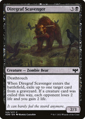 Necrófago do Cemitério do Terror / Diregraf Scavenger - Magic: The Gathering - MoxLand