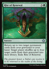 Rito de Renovação / Rite of Renewal - Magic: The Gathering - MoxLand