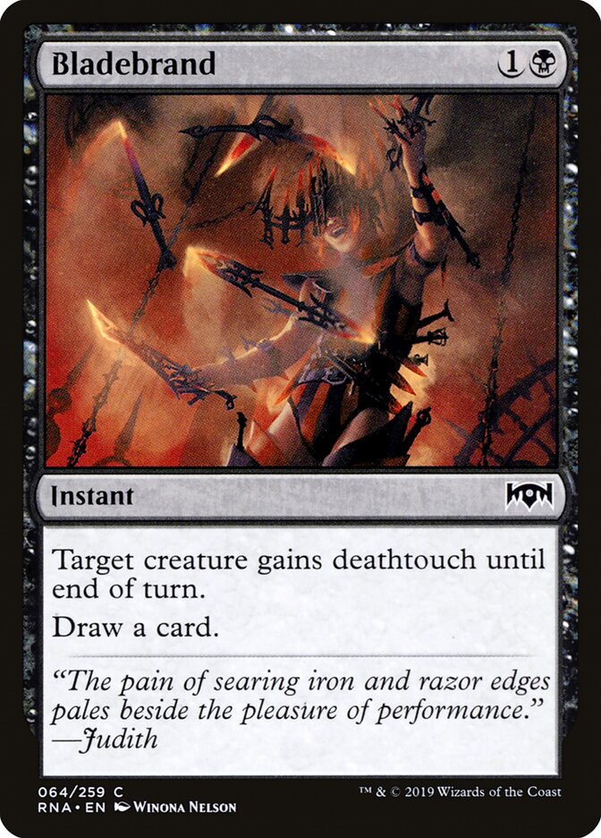 Lâmina Cauterizante / Bladebrand - Magic: The Gathering - MoxLand