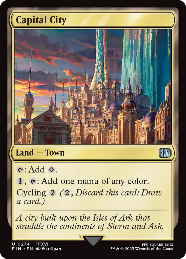 Cidade Capital / Capital City - Magic: The Gathering - MoxLand
