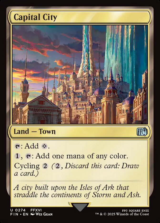 Cidade Capital / Capital City - Magic: The Gathering - MoxLand