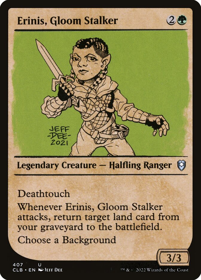 Erinis, Espreitadora Sombria / Erinis, Gloom Stalker - Magic: The Gathering - MoxLand