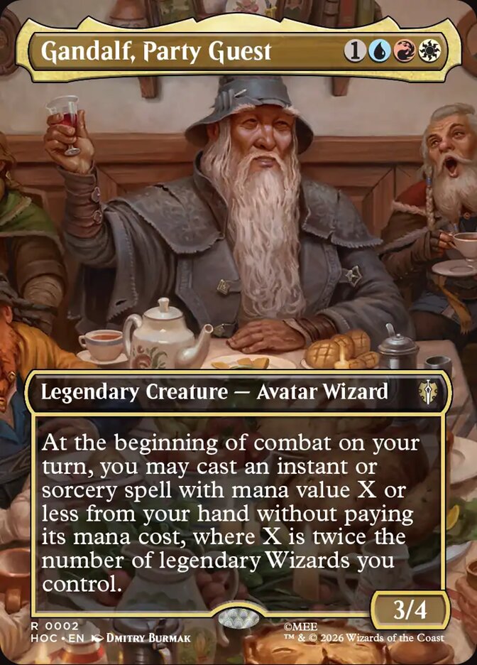 Gandalf, Party Guest