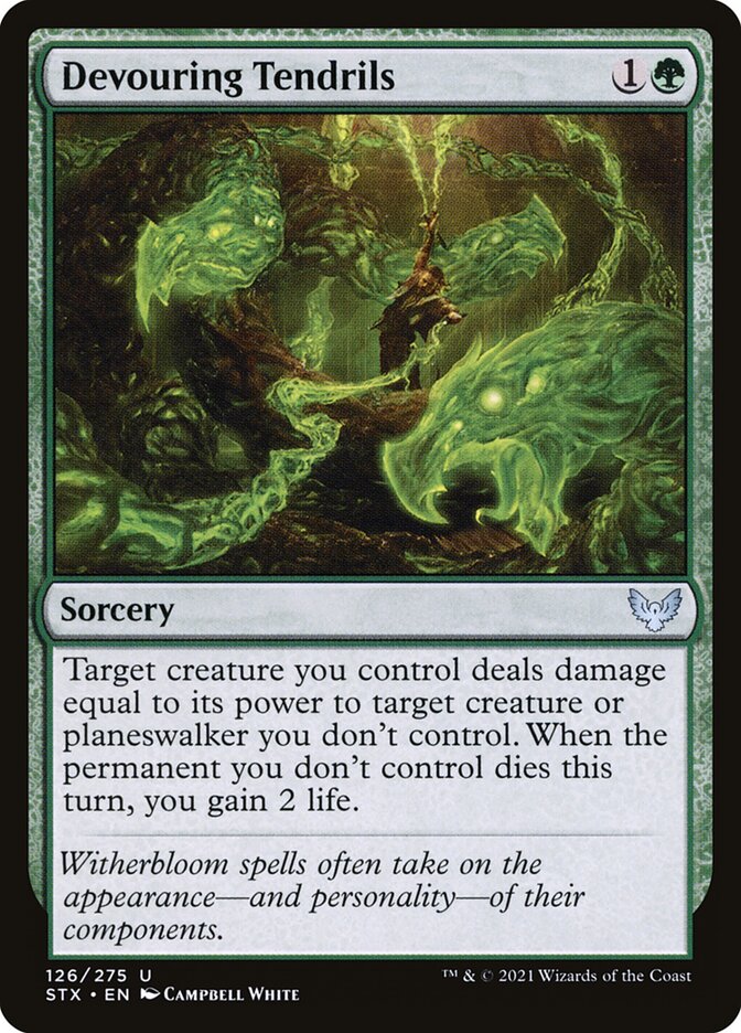 Gavinhas Devoradoras / Devouring Tendrils - Magic: The Gathering - MoxLand