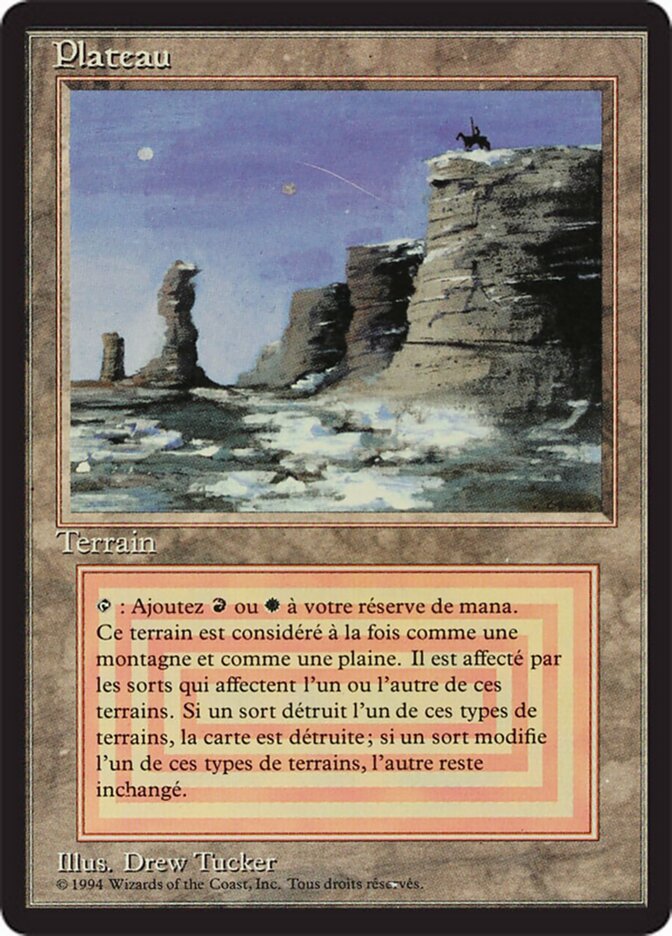Plateau - Magic: The Gathering - MoxLand