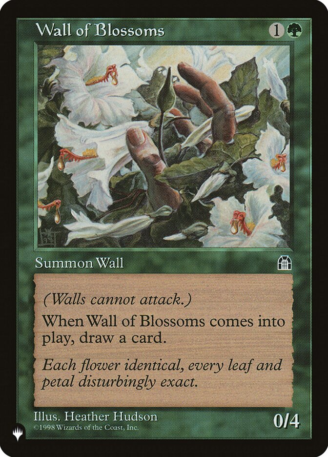 Barreira de Flores / Wall of Blossoms - Magic: The Gathering - MoxLand