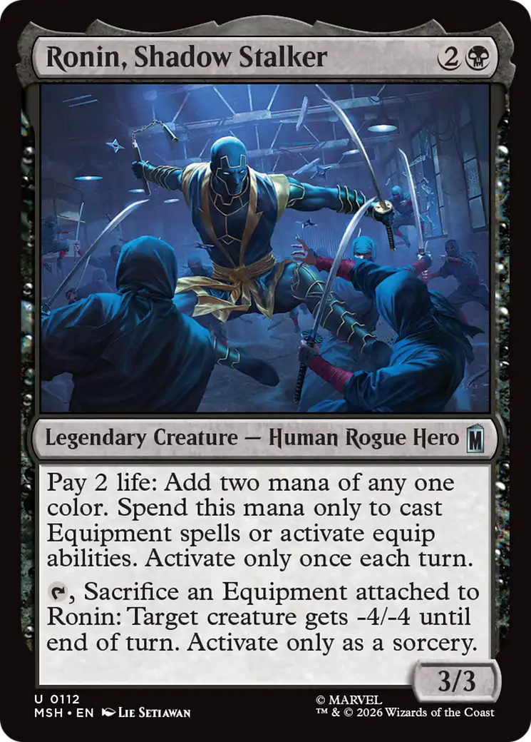 Ronin, Shadow Stalker - Magic: The Gathering - MoxLand