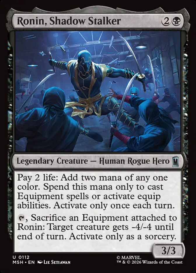Ronin, Shadow Stalker - Magic: The Gathering - MoxLand