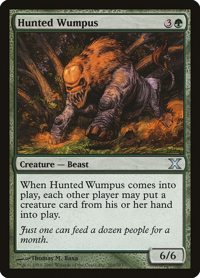 Wumpus Caçado / Hunted Wumpus - Magic: The Gathering - MoxLand