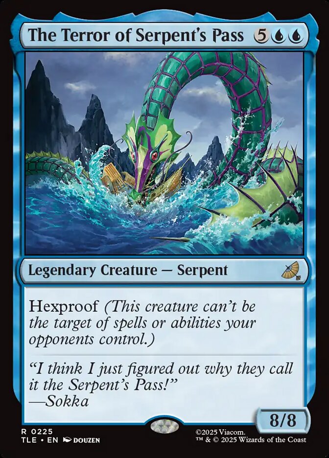 O Terror do Passo da Serpente / The Terror of Serpent's Pass - Magic: The Gathering - MoxLand